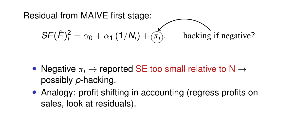 The slide as shown: WAIVE first stage - same as MAIVE